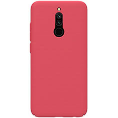 Funda Dura Plastico Rigida Carcasa Mate M01 para Xiaomi Redmi 8 Rojo