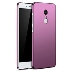 Funda Dura Plastico Rigida Carcasa Mate M01 para Xiaomi Redmi Note 4X Morado