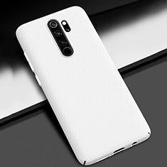 Funda Dura Plastico Rigida Carcasa Mate M01 para Xiaomi Redmi Note 8 Pro Blanco