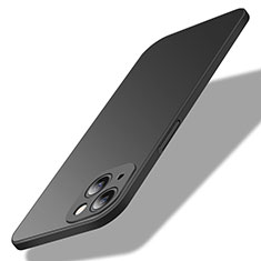 Funda Dura Plastico Rigida Carcasa Mate M02 para Apple iPhone 15 Negro