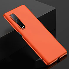 Funda Dura Plastico Rigida Carcasa Mate M02 para Oppo Find X2 Pro Naranja