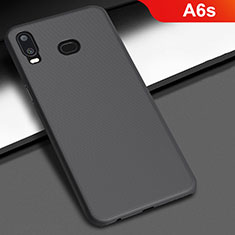 Funda Dura Plastico Rigida Carcasa Mate M02 para Samsung Galaxy A6s Negro