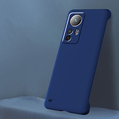 Funda Dura Plastico Rigida Carcasa Mate M02 para Xiaomi Mi 12 5G Azul