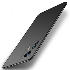 Funda Dura Plastico Rigida Carcasa Mate M03 para Xiaomi Mi 12S Pro 5G Negro