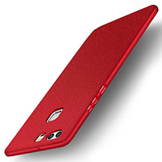 Funda Dura Plastico Rigida Carcasa Mate M04 para Huawei P9 Plus Rojo