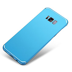 Funda Dura Plastico Rigida Carcasa Mate M04 para Samsung Galaxy S8 Azul Cielo