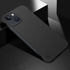 Funda Dura Plastico Rigida Carcasa Mate M05 para Apple iPhone 13 Mini Negro