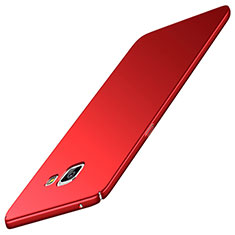 Funda Dura Plastico Rigida Carcasa Mate M05 para Samsung Galaxy A9 (2016) A9000 Rojo