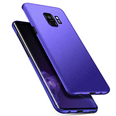 Funda Dura Plastico Rigida Carcasa Mate M08 para Samsung Galaxy S9 Azul