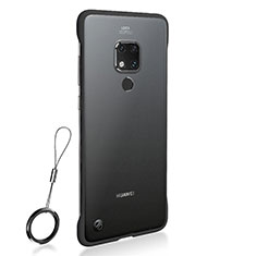 Funda Dura Plastico Rigida Carcasa Mate P01 para Huawei Mate 20 Gris Oscuro