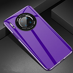 Funda Dura Plastico Rigida Carcasa Mate P01 para Huawei Mate 30E Pro 5G Morado