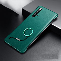 Funda Dura Plastico Rigida Carcasa Mate P01 para Huawei Nova 5 Verde