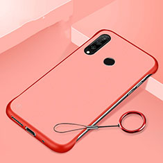 Funda Dura Plastico Rigida Carcasa Mate P01 para Huawei P30 Lite New Edition Rojo