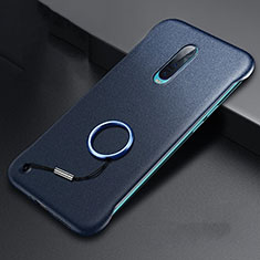 Funda Dura Plastico Rigida Carcasa Mate P01 para Oppo RX17 Pro Azul