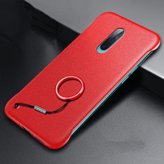 Funda Dura Plastico Rigida Carcasa Mate P01 para Oppo RX17 Pro Rojo