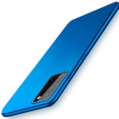 Funda Dura Plastico Rigida Carcasa Mate P01 para Samsung Galaxy Note 20 5G Azul