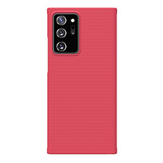 Funda Dura Plastico Rigida Carcasa Mate P01 para Samsung Galaxy Note 20 Ultra 5G Rojo