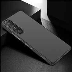 Funda Dura Plastico Rigida Carcasa Mate P01 para Sony Xperia 1 IV SO-51C Negro