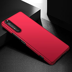 Funda Dura Plastico Rigida Carcasa Mate P01 para Sony Xperia 1 IV SO-51C Rojo