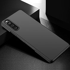 Funda Dura Plastico Rigida Carcasa Mate P01 para Sony Xperia 10 III SO-52B Negro