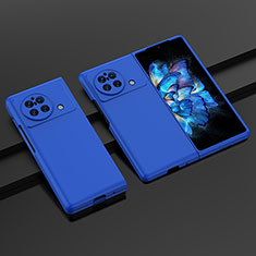 Funda Dura Plastico Rigida Carcasa Mate P01 para Vivo X Fold Azul