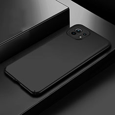 Funda Dura Plastico Rigida Carcasa Mate P01 para Xiaomi Mi 11 Lite 5G Negro