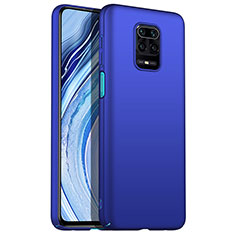 Funda Dura Plastico Rigida Carcasa Mate P01 para Xiaomi Redmi Note 9 Pro Max Azul