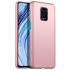 Funda Dura Plastico Rigida Carcasa Mate P01 para Xiaomi Redmi Note 9S Oro Rosa