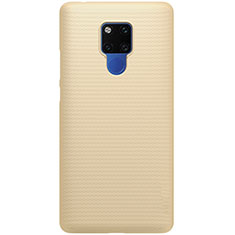 Funda Dura Plastico Rigida Carcasa Mate P02 para Huawei Mate 20 Oro