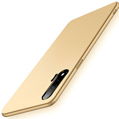 Funda Dura Plastico Rigida Carcasa Mate P02 para Huawei Nova 6 5G Oro