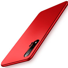 Funda Dura Plastico Rigida Carcasa Mate P02 para Huawei Nova 6 Rojo