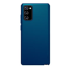 Funda Dura Plastico Rigida Carcasa Mate P02 para Samsung Galaxy Note 20 5G Azul