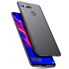 Funda Dura Plastico Rigida Carcasa Mate P03 para Huawei Honor V20 Gris Oscuro