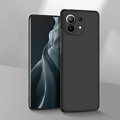 Funda Dura Plastico Rigida Carcasa Mate P03 para Xiaomi Mi 11 Lite 5G NE Negro