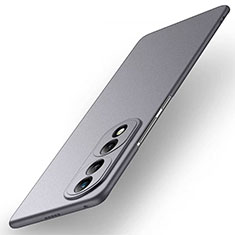 Funda Dura Plastico Rigida Carcasa Mate para Huawei Honor 70 Pro 5G Gris