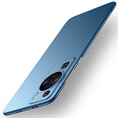 Funda Dura Plastico Rigida Carcasa Mate para Huawei P60 Azul