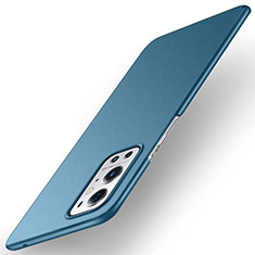 Funda Dura Plastico Rigida Carcasa Mate para OnePlus 9 Pro 5G Azul