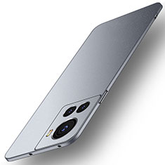 Funda Dura Plastico Rigida Carcasa Mate para OnePlus Ace 5G Gris