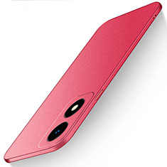 Funda Dura Plastico Rigida Carcasa Mate para Oppo A2x 5G Rojo