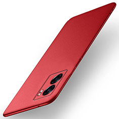 Funda Dura Plastico Rigida Carcasa Mate para Oppo A56S 5G Rojo