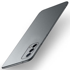 Funda Dura Plastico Rigida Carcasa Mate para Oppo A93 5G Gris Oscuro