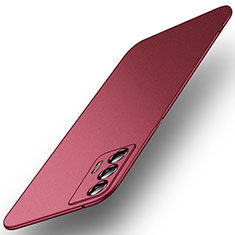 Funda Dura Plastico Rigida Carcasa Mate para Realme GT 5G Rojo