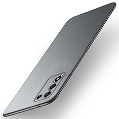 Funda Dura Plastico Rigida Carcasa Mate para Realme Q3s 5G Gris