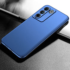 Funda Dura Plastico Rigida Carcasa Mate para Vivo V27 Pro 5G Azul