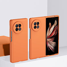 Funda Dura Plastico Rigida Carcasa Mate para Vivo X Fold Naranja