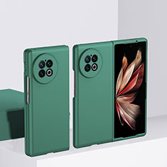 Funda Dura Plastico Rigida Carcasa Mate para Vivo X Fold Verde