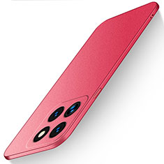 Funda Dura Plastico Rigida Carcasa Mate para Xiaomi Mi 14 Pro 5G Rojo