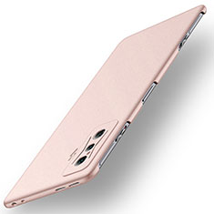 Funda Dura Plastico Rigida Carcasa Mate para Xiaomi Redmi K50 Gaming AMG F1 5G Oro Rosa