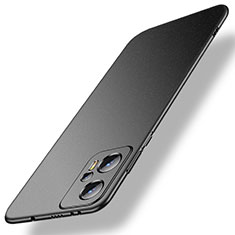 Funda Dura Plastico Rigida Carcasa Mate para Xiaomi Redmi K50i 5G Negro