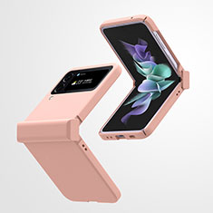 Funda Dura Plastico Rigida Carcasa Mate T02 para Samsung Galaxy Z Flip4 5G Rosa